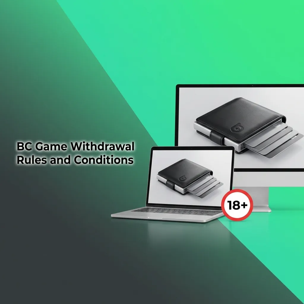 BC Game withdrawal rules including wagering requirements, verification, deposit method matching, limits, and processing guidelines