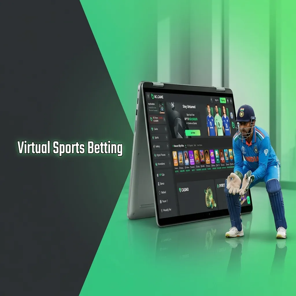Computer-generated virtual sports including football, horse racing, greyhounds, and tennis with 24/7 betting availability